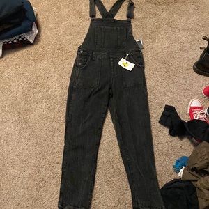 Brand new black overalls